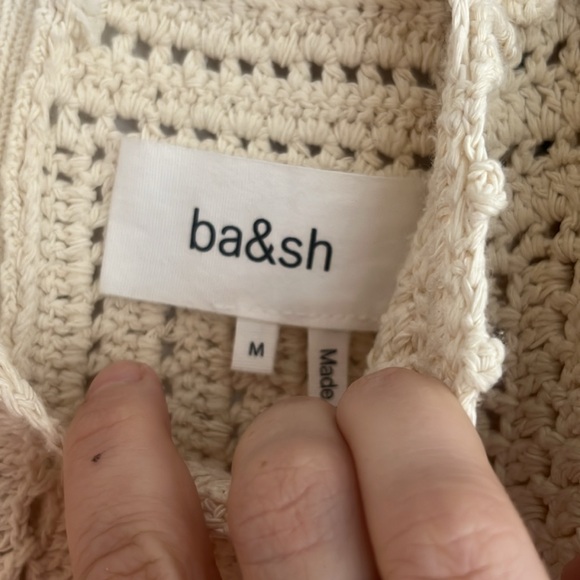 Bash crochet top. Size medium. Worn once - Picture 2 of 2